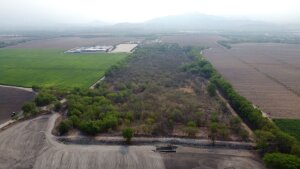 Panorama der Motagua-Störung in Guatemala