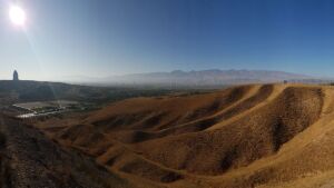 Panorama von Aşgabat in Turkmenistan