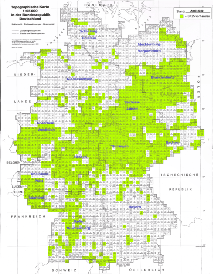 Geologische Karten Deutschland